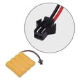 thumbnail image 2 of 2pcs 4.8v 700mah Ni-cd Aa Battery Pack Rechargeable Sm-2p Plug For Rc Car Toys Dz, 2 of 5