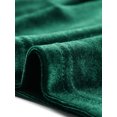 thumbnail image 2 of Agnes Orinda Women's Plus Size Long Cardigan Open Front Velvet Blazer Jackets 3X Dark Green, 2 of 2