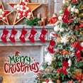thumbnail image 5 of Xmas Lettered Stocking, Alphabet Printed Christmas Decoration Hanging Sock For Xmas Tree, Home, Office - Family Holiday Party Supplies, Office Event Decorations, Seasonal, 5 of 6