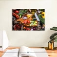thumbnail image 3 of Elephant Stock Vegetable Fresh Ingredients Wall Art - Horizontal Canvas Wall Art - Kitchen Wall Decor - Food And Drink Canvas - Orange And Red Decor - 12" x 8", 3 of 8