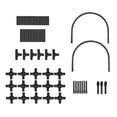 thumbnail image 1 of koolsoo Climbing Plants Trellis Sturdy Weather Resistant Space Saving Garden Trellis 120cm height, 1 of 9