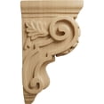 thumbnail image 3 of Ekena Millwork 3 1/2"W x 4"D x 7"H Small Traditional Acanthus Corbel, Cherry, 3 of 4