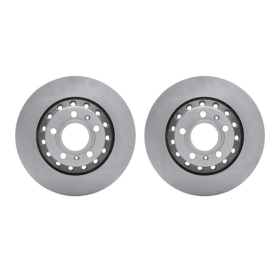 Dynamic Friction Company Rear Brake Rotors 6002-73036