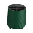 thumbnail image 2 of DOLITY Utensil Holder Cutlery Rack Storage with Removable Drain Tray Countertop Utensil green, 2 of 9
