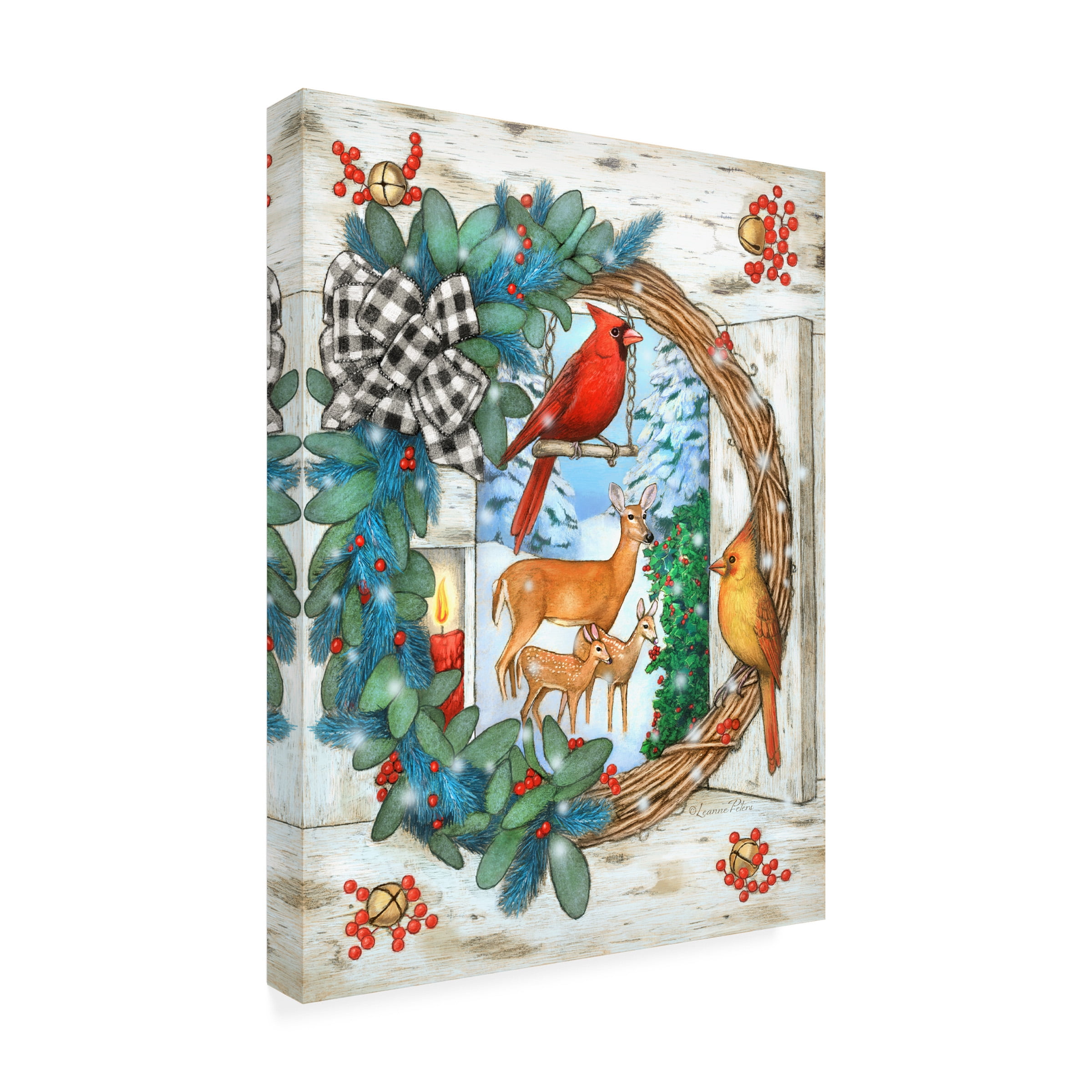 Art and a Little Magic 'Woodland Holiday' Canvas Art