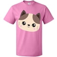 thumbnail image 3 of Inktastic Cute Cat, Little Cat, Cat Head, Brown Cat T-Shirt, 3 of 5