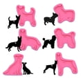 thumbnail image 3 of Techinal Shiny Dog Shaped Keychain Epoxy Resin Mold Jewelry Pendants Silicone Mould DIY Crafts Decorations Casting Tools, 3 of 19