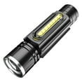 thumbnail image 1 of Penkiiy Rechargeable LED Flashlight,1000 Lumens Powerful Flashlights Zoomable, Rechargeable Flashlight with 4 Modes Powerful Brightest Flashlight Waterproof, 1 of 9