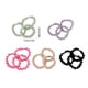 thumbnail image 3 of Cuerda para el cabello Sonducket 3 uds bandas de goma roscadas coloridas accesorios para diademas para niñas, 3 of 6