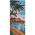 thumbnail image 1 of Bamboo54 5265 Palmier Plage Sérénité Scène Rideau, 1 of 1