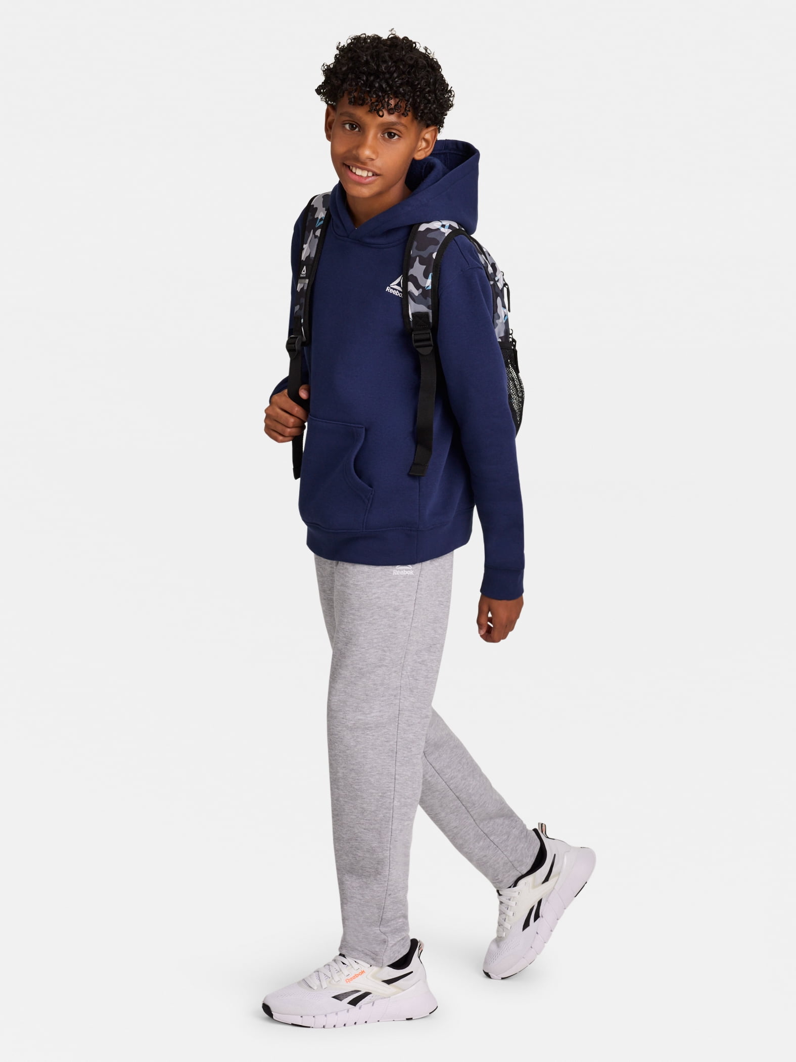 Reebok Boy's Game Day Fleece Open Leg Pant, Sizes 4-18