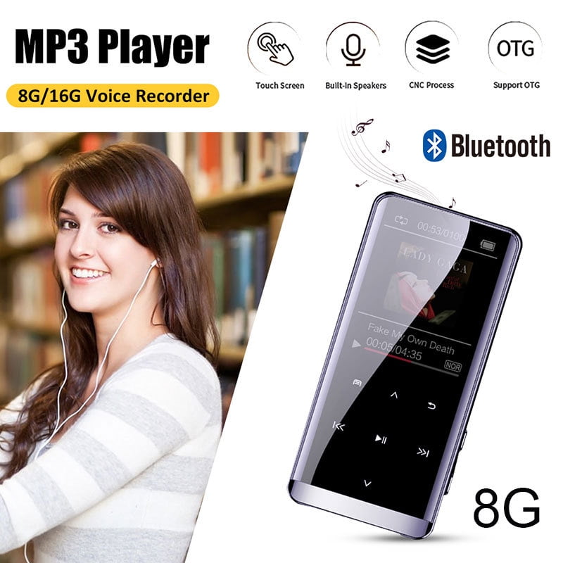 MP4 Player Bluetooth Mini MP5 Lossless HIFI 5D TouchScreen Walkman