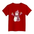 thumbnail image 3 of UYYX Girl Tops Cute Tops For Girls Girl T-Shirt - Kids Graphic Christmas Shirts Gifts Top 5-6 Years, 3 of 3