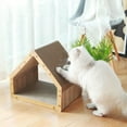 thumbnail image 3 of Grattoir pour Chat avec Design Réversible, Grande Planche à Gratter Durable pour Chats d'Intérieur, 3 of 5