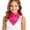 Hot Pink, variant on Neck Scarf for Kids Custom Text Wrap with Elegant Lightweight Design Scarf for Children Shawl Wraps for Kids Yellow,One Size