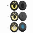 thumbnail image 5 of 1Pair Ear Pads For Bose On-Ear OE, OE1, QC3 Headphones Elastic Foam Earpads Ear Pads Sponge Cushion Replacement, 5 of 11