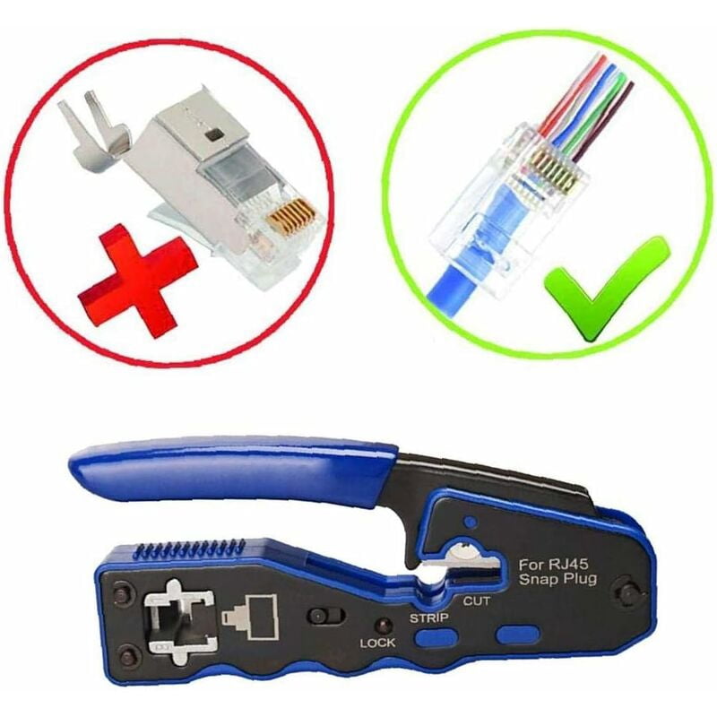 Lot De 796 Connecteurs électriques étanches Pour Voiture, Moto, Bateau - 1 à 6 Broches + Pince à Sertir - 6