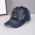 thumbnail image 2 of Hkoxplj Women's Baseball Caps Adjustable Breathable Trucker Hat Sequins Casual Sports Cap Hat Ladies' Summer Fall Essentials Accessories, 2 of 5