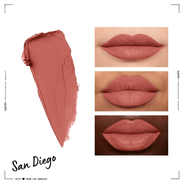 NYX Professional Makeup Soft Matte Lip Cream, Lightweight Liquid