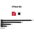 thumbnail image 4 of Sunex 2504 4-piece 1/2" Drive Impact Wobble Extension Set, 4 of 12