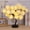 Cream, variant on Rose Tree Lamp, LED Rose Tree Table Lamp, USB/Battery Powered, Artificial Bonsai Flower Night Light, 24 Warm White LED Lights for Mom Girls