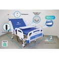 thumbnail image 2 of Gambimedic Cama Hospital Electrica 3 Posiciones Reclinable Espalda Y Pierna Colchon Mesa, 2 of 10