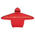 thumbnail image 5 of Tisuna Hoodies For Girls Cozy Letter Print Hoodie With Kangaroo Pocket Teen And Youth School Play Long Sleeve Outfits Size 9-10 Years, 5 of 6