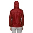 thumbnail image 3 of Ladies' Climate Seam-Sealed Lightweight Variegated Ripstop Jacket - CLASSIC RED - S, 3 of 3