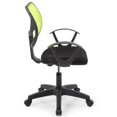thumbnail image 4 of Hodedah Chaise de Bureau Pivotante en Maille Réglable en Hauteur Verte, 4 of 5