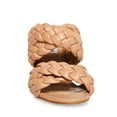 thumbnail image 3 of Steve Madden Twisted Chunky Braided Straps Heels TAN (9.5, Tan), 3 of 5
