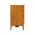 thumbnail image 4 of AFI Sienna Queen Wood Murphy Bed Chest with Built-in Charger, Light Toffee, 4 of 6