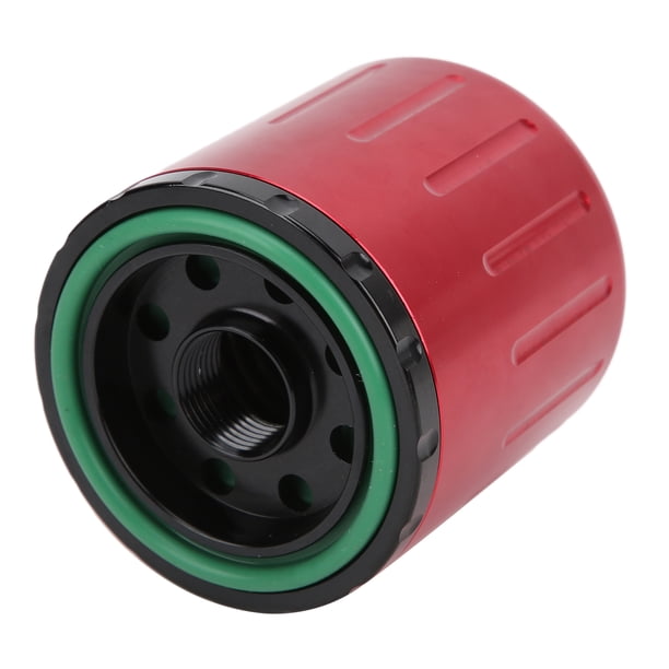Qiilu Filtro de Aceite de Alto Flujo Rosca M20x15 con Imán 304 de Acero Inoxidable Lavable Reutilizable ANGGREK Otros