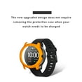 thumbnail image 3 of VONKY Smartwatch Frame Cover Wristwatch Case Cover PC Shell Replacement for Haylou Solar LS05, Orange, 3 of 4