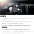 thumbnail image 6 of YQMAJIM 2.5mm Plug Dash Cam Extension Cable,6.5ft Backup Camera Rear Camera Extension Cord for Mirror Cam, 6 of 7