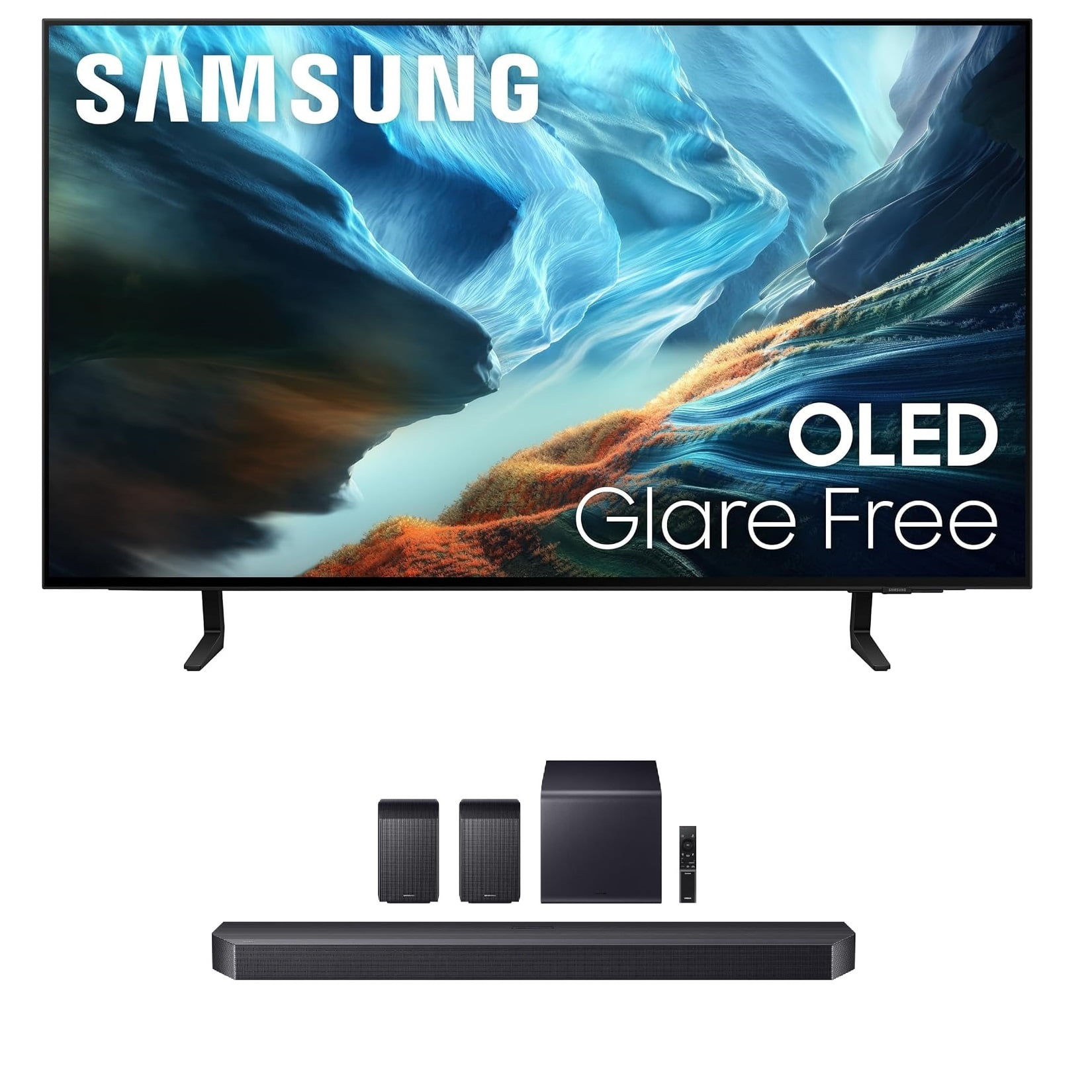 Samsung QN42S90HA 42" OLED TV with HW-Q990F Soundbar and Subwoofer (2026)