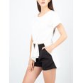 thumbnail image 2 of Playera nudo al frente AMAD Casual para mujer Talla S, 2 of 5