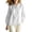 White Womens Tops, variant on Puffed Long Sleeve Shirts for Women Ruffled Loose Casual Fall Tops Womens Tie Front Crew Neck Top