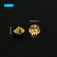 thumbnail image 2 of Uxcell 14000Pcs Acrylic Wedding Table Diamonds 3mm Crystals Gems for Decorations, Gold, 2 of 6