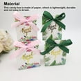 thumbnail image 4 of ziyahi 50 Pieces/Set Wedding Candy Paper Box with Ribbon Portable Fashion Style Party Gift Boxes Case for Engagement Proposal Type 1, 4 of 9