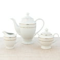 thumbnail image 2 of Stylish and Elegant 57 Pieces Bone China Dinnerware Set Service for 8 People - Lia, 57 Piece, 2 of 5