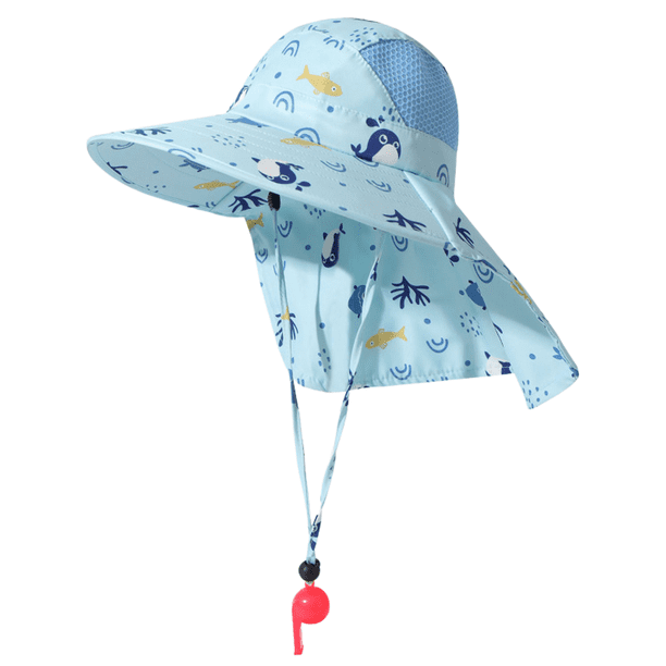 Verano Gorro De Sol Protector Solar Playa Sombrero Animales De Sol Para Niño Plegable Unisex
