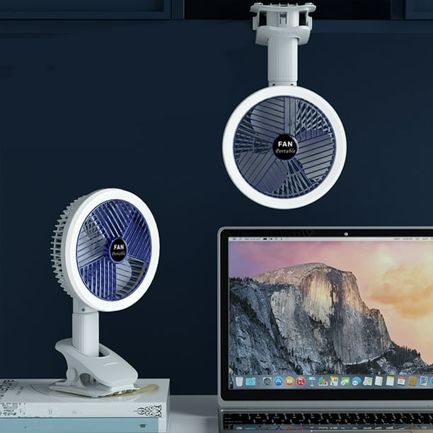 Feltree Lighting FillLight Clip Fan , Camping Fan With LED Lights
