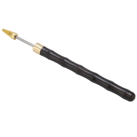 

Leather Edging Dye Pen Stainless Steel Leather Dye Pen Easy to Strong Grip Double Bearing for DIY Leather Crafts