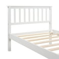 thumbnail image 6 of Solid Wood Twin Size Bed Wood Platform Bed with Headboard, Footboard and Wood Slat Support No Box Spring Needed, 6 of 7
