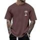 thumbnail image 1 of Playeras Algodon Para Hombre, Camiseta Informal De Verano A La Moda Para Playa, Con Estampado Digital 3D, Solapa Con Botones, Manga Corta, Talla 36, 1 of 4