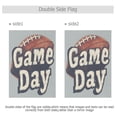thumbnail image 4 of Yayeee Garden Flag 12" x 18" Double Sided Outdoor Yard Lawn Holiday Decorations, Gray Game Day, 4 of 6
