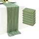 thumbnail image 1 of Camino de Mesa Seveups Verde Salvia Gasa 3 m Poliéster x 55 cm, 1 of 9
