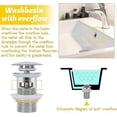thumbnail image 4 of 1PCS Pop Up Sink Drain System, 4 of 5