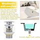 thumbnail image 4 of 1PCS Pop Up Sink Drain System, 4 of 5