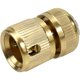 thumbnail image 4 of Piezas Accesorios para mangueras de jardín Conectores rápidos para mangueras de jardín de latón macizo de 1/2" Adaptadores de conexión de electrodomésticos para grifos sin fugas Conexión rápida y fácil Dontodent Kuyhfg Sin marca, 4 of 5